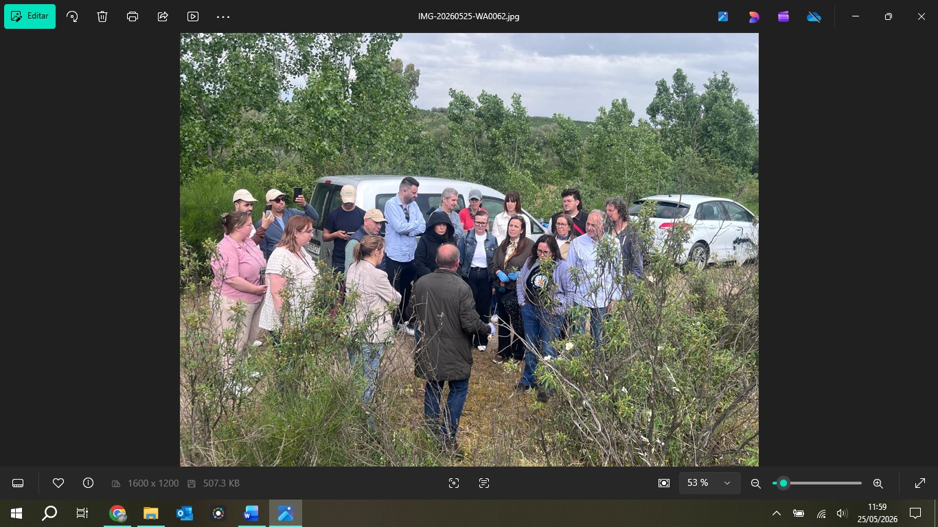 Jornada de transferencia en Alagón del Río: aprovechamiento de la jara pringosa de la recolección a la destilación
